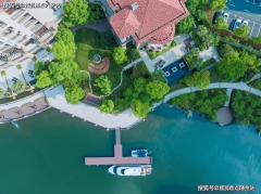 连系湖区植被构成微天气调